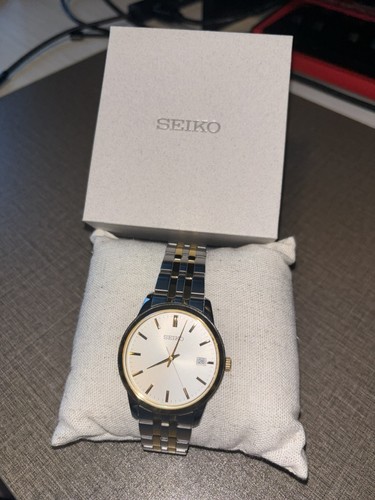 Seiko essentials white sunray - essentials,