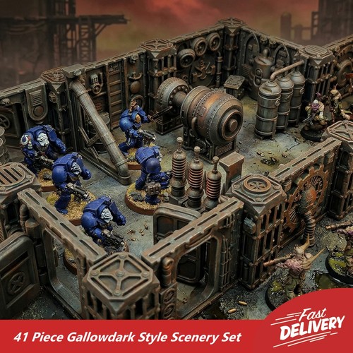 Gallowdark style space hulk - gallowdark,