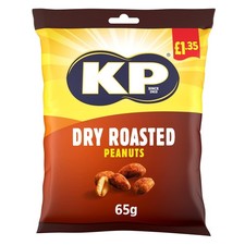 KP Dry Roasted Peanuts 16 x
