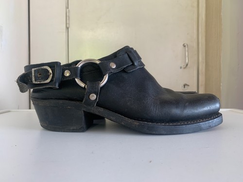 Frye black leather - uk,