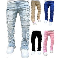 Men's Skinny Ripped Jeans