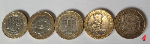 Lot commemorative 2 - 5,