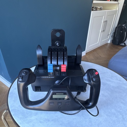 Logitech flight yoke system - flight,