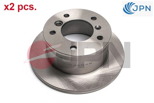 Pcs rear brake disc - rear, set