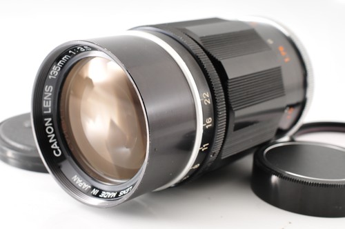 Near mint canon 135mm 3 - [near, f/3.5