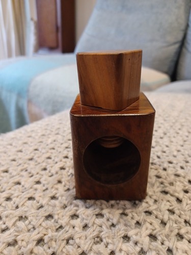 Vintage wooden screw action - screw,