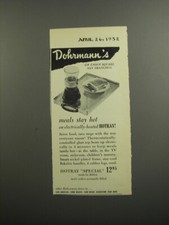 1952 Dohrmann's Salton Hotray
