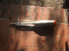 FENCE POST PARASOL Spike Support GROUND SCREW Holder Round Universal 65 x 550mm