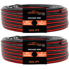 2 Rolls 20 Gauge 100 Feet Red