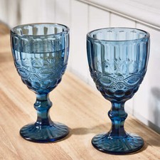 Coloured Wine Glasses 2 4 6
