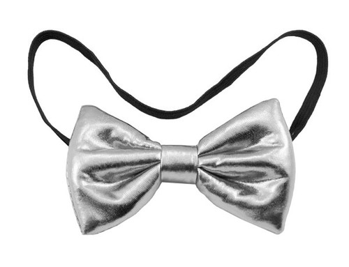 Silver shiny metallic - silver,