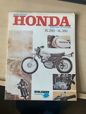 CYCLESERV HONDA XL250 XL250K1