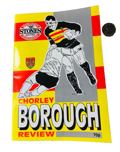 Rugby programme chorley - rugby,