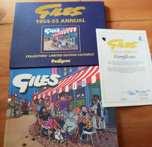 Giles cartoon annual series - cartoon,