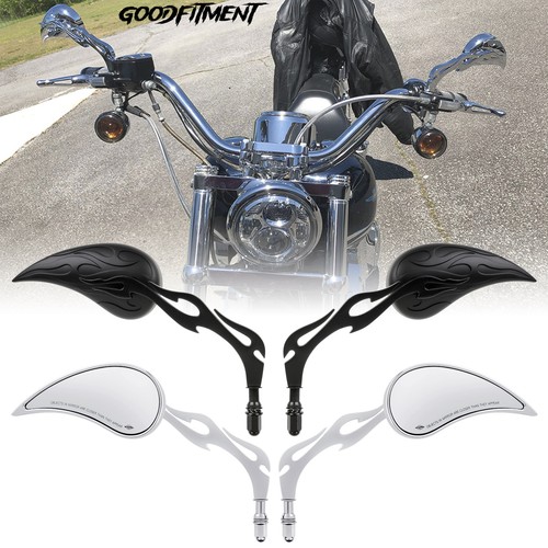 Motorcycle mirrors teardrop - 2x,