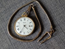 Vintage Sekonda USSR 19 Jewels Open face Pocket Watch 1970's working, keeps time