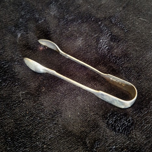 Vintage epns sugar tongs - epns,
