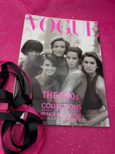 Vogue magazine 1990 january - magazine,