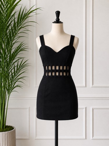 Black mini dress size motel - dress,