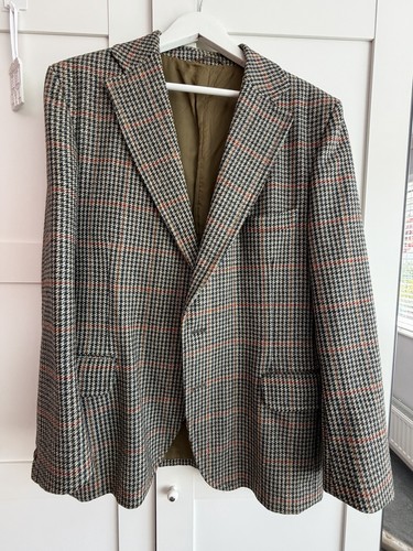 Tweed oversized jacket - tweed,
