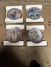 Bradford Exchange Goddesses Of Ancient Egypt Limited Edition Plates X4 Boxed