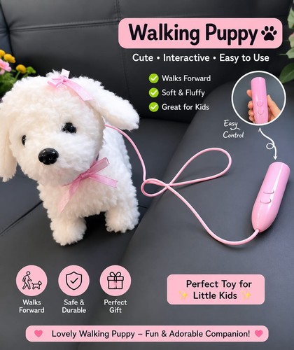 Interactive walking puppy - interactive,
