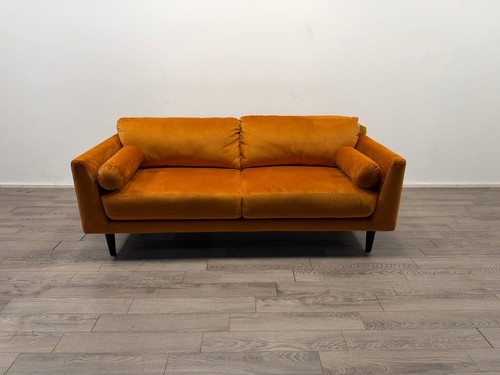 Habitat jacob orange velvet - habitat, 3