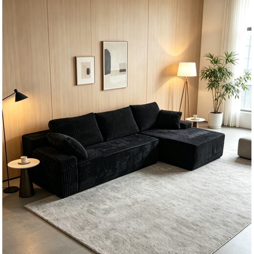Compressed shape sofa - 96",