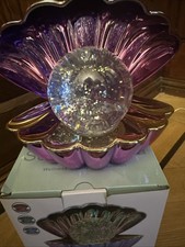 Blue Purple Metallic Clam/