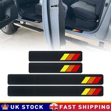 4Pcs Carbon Fibre 3D Car Door