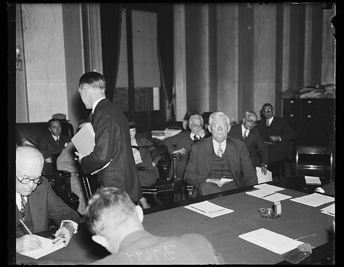 1920s boardroom meeting men - boardroom,