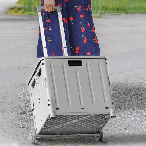Grey folding boot - folding, cart