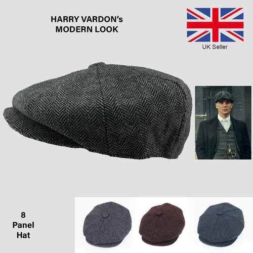Peaky blinders hat herringbone - peaky,