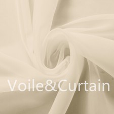 Ivory Voile Fabric by the