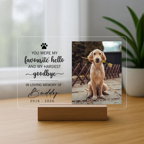 Personalized pet memorial - personalized,