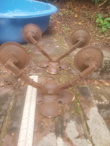 Metal wall lamp - metal,