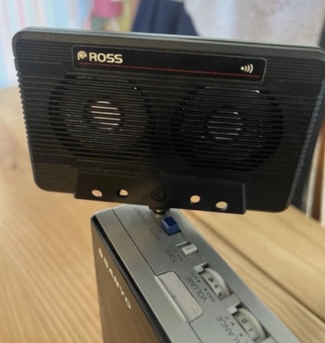 Ross vintage portable cassette - ross,