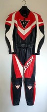 Dainese 1513438-I96-54 Size 54 Laguna Seca D1 Suit 2 Pieces - Black
