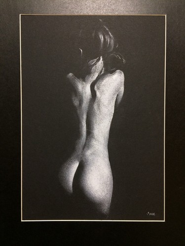 Original art drawing nude - art,