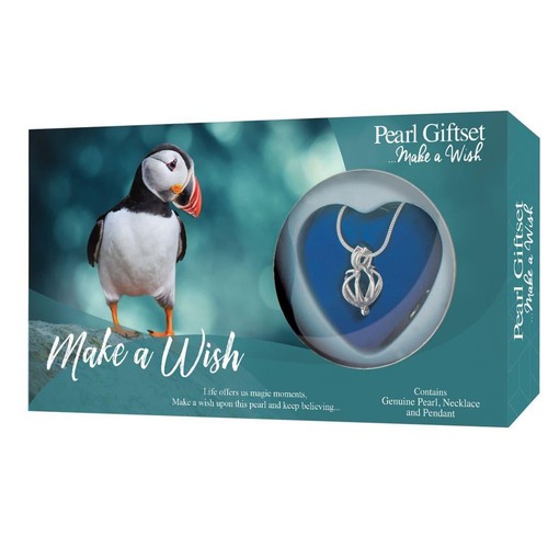 Real pearl pendant necklace - real,