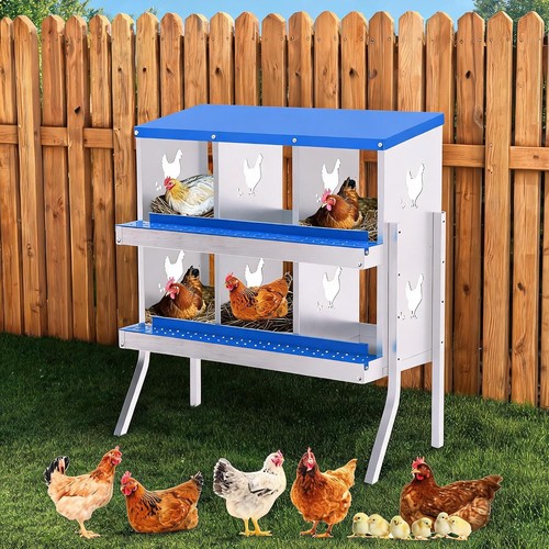 Chicken nest box 8 - nest,