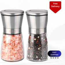 2Pcs Salt and Pepper Grinder