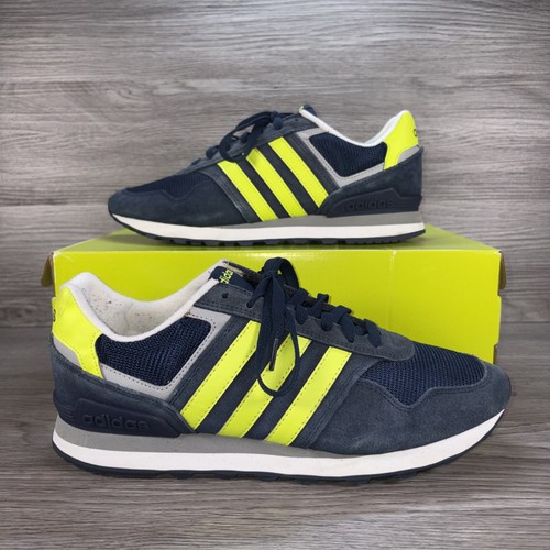 Adidas 10k mens trainers navy - mens,