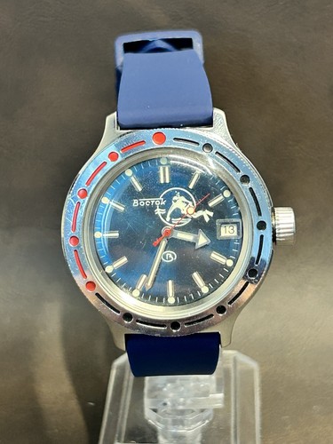 Vostok amphibia 420059 blue - vostok,