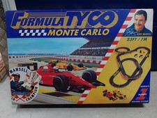 Formula Tyco Monte Carlo Nigel Mansell Race Set 23ft/7m in Great Condition