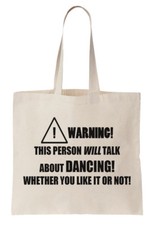 Dancing Tote Bag Shopper Dance Choreographer Dancer Teacher Cool Birthday Gift