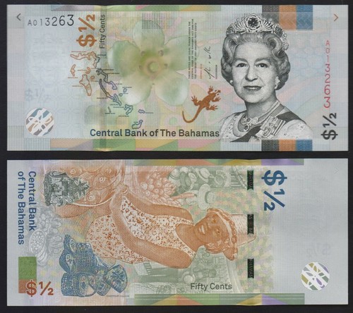 Bahamas new 1 2 - –, dollar