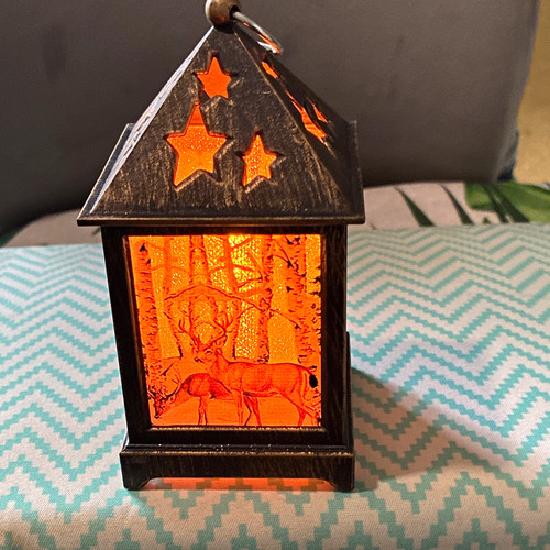 Led christmas lantern star - led,