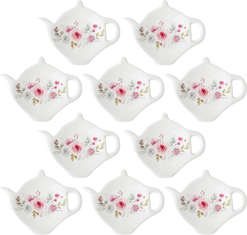 Porcelain used tea bag - tea, holder