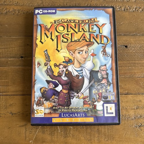 Escape from monkey island - monkey,